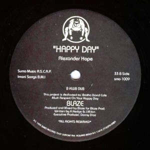 ALEXANDER HOPE / HAPPY DAY