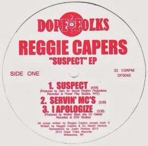 REGGIE CASPERS / SUSPECT EP