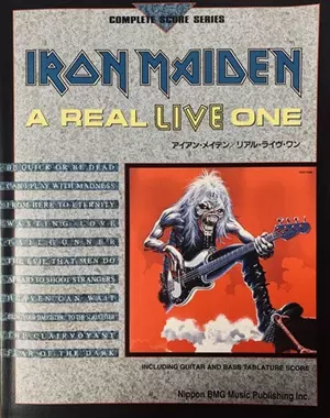 激安超安値 楽譜 リアル・ライヴ・ワン/IRON MAIDEN/アイアン・メイデン 洋楽