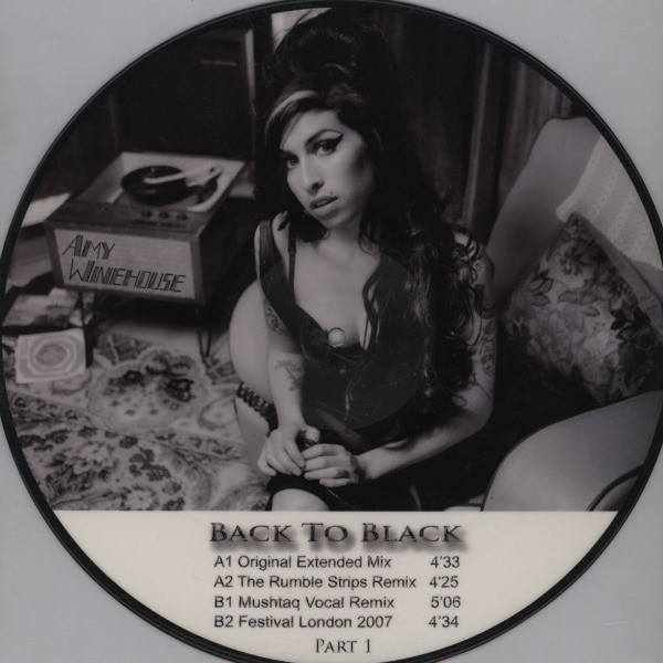 AMY WINEHOUSE / エイミー・ワインハウス / BACK TO BLACK (PART 1) PICTURE DISC 12"