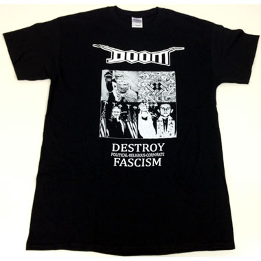 DOOM (PUNK) / ドゥーム / Destroy Fascism T-Shirt (Mサイズ)