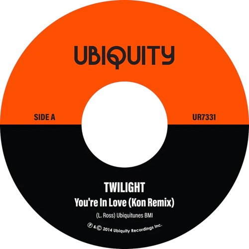 TWILIGHT (SOUL) / トワイライト / YOU'RE IN LOVE (KON REMIXES 7")