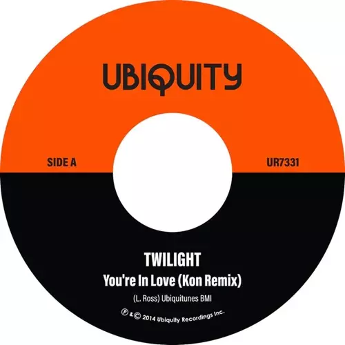 TWILIGHT (SOUL) / トワイライト / YOU'RE IN LOVE (KON REMIXES 7")