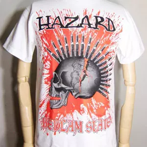 HAZARD / BEDLAM STATE Tシャツ (Sサイズ)