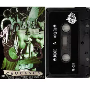 OTUS : YOUNG LIZARD : TRAGIC FILM / Caucasus 3 way split tape  (CASSETTE TAPE)