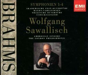 WOLFGANG SAWALLISCH / ヴォルフガング・サヴァリッシュ / ブラームス: 交響曲全集