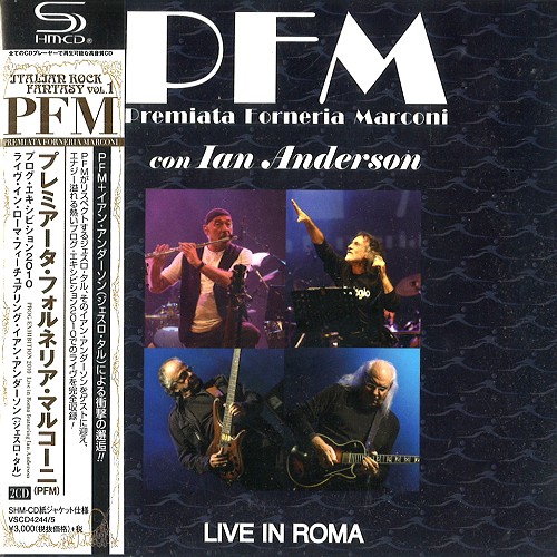 PFM / ピー・エフ・エム / PREMIATA FORNERIA MARCONI CON IAN ANDERSON: LIVE IN ROMA - SHM-CD / プログ・エキシビション2010 ライヴ・イン・ローマ・フィーチュアリング・イアン・アンダーソン(ジェスロ・タル) - SHM-CD