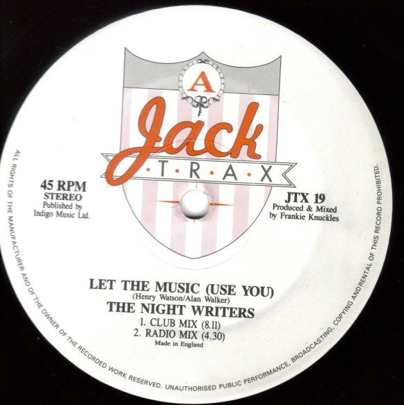 NIGHTWRITERS / LET THE MUSIC (USE YOU)