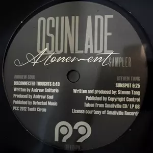 OSUNLADE / オスンラデ / ATONEMENT(12" SAMPLER)