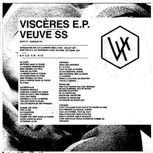 VEUVE SS / VISCERES E . P.  (12")