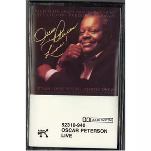 OSCAR PETERSON / オスカー・ピーターソン / Live(CASSETTE)