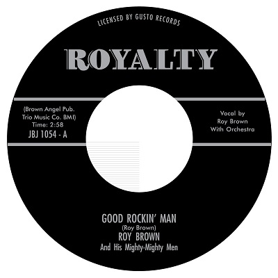ROY BROWN / ロイ・ブラウン / GOOD ROCKIN' MAN + EVERYTHING'S ALRIGHT (7")