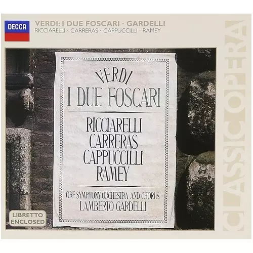LAMBERTO GARDELLI / ランベルト・ガルデッリ / VERDI: I DUE FOSCARI