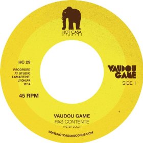 VAUDOU GAME / ヴォードゥー・ゲーム / PAS CONTENTE + LAZY TRAIN (7")