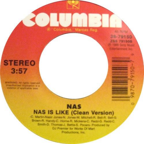 NAS / ナズ / HATE ME NOW / NAS IS LIKE - 45'S -