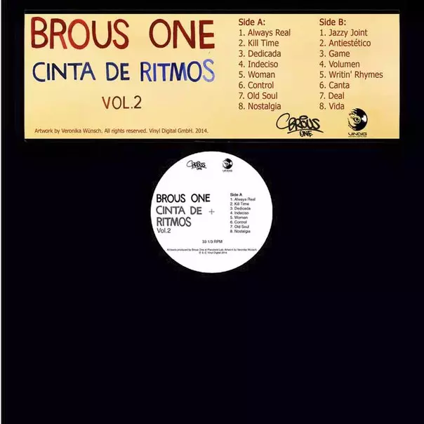 BROUS ONE / CINTA DE RITMOS VOL.2