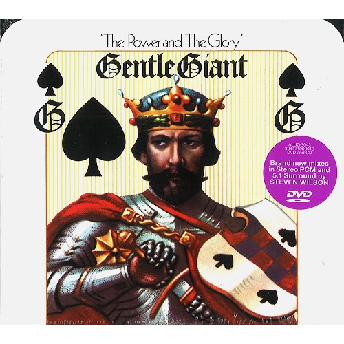 GENTLE GIANT / ジェントル・ジャイアント / THE POWER AND THE GLORY 40TH ANNIVERSARY EDITION: 2014 STEREO MIX  DVD/CD