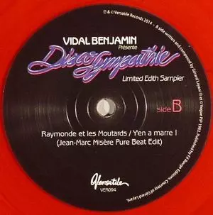VIDAL BENJAMIN PRESENTE / DISCO SYMPATHIE EDITH SAMPLER