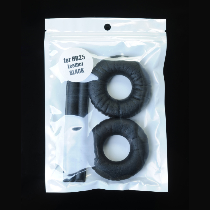 YAXI Ear Pad SERIES / for HD25 Leather ~Create Dynamic Sounds~ ★カラーBLACK