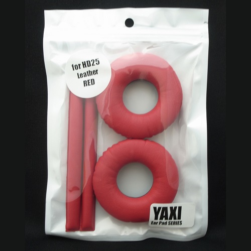 YAXI Ear Pad SERIES / for HD25 Leather ~Create Dynamic Sounds~ ★カラーRED
