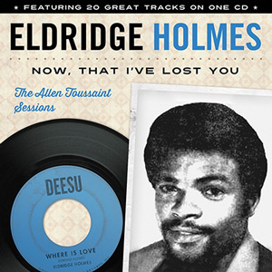 ELDRIDGE HOLMES / エルドリッジ・ホームズ / NOW, THAT I'VE LOST YOU: ALLEN TOUSSAINT SESSIONS