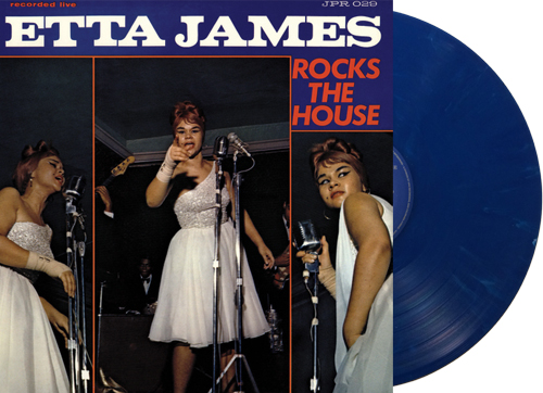 ETTA JAMES / エタ・ジェイムス / ROCKS THE HOUSE (BLUE BINYL)