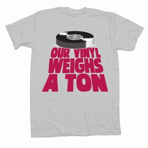 V.A. (OUR VINYL WEIGHS A TON :: THIS IS STONES THROW RECORDS) / アワ・ヴァイナル・ウェイツ・アトン / ストーンズスロウレコーズノキセキ / OUR VINYL WEIGHS A TON TEE (GREY) SIZE S
