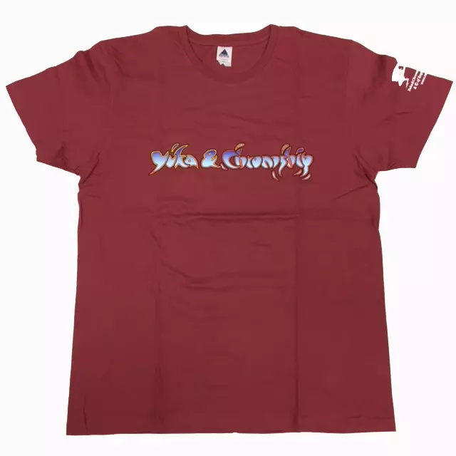 YUKA & CHRONOSHIP / ユカ&クロノシップ / TSHIRTS D.R.O. BWL / Tシャツ D.R.O(柄Bバーガンディー)L