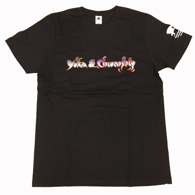 YUKA & CHRONOSHIP / ユカ&クロノシップ / TSHIRTS D.R.O. BBS / Tシャツ D.R.O(柄Bブラック)S