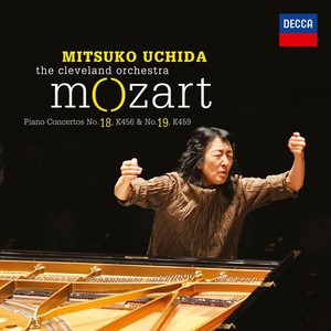 MITSUKO UCHIDA / 内田光子 / MOZART: PIANO CONCERTOS NOS.18 & 19 