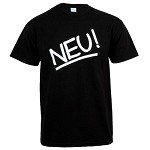 NEU! / ノイ! / NEU!75 BLACK T-SHIRTS: XL SIZE