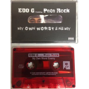 ED O. G / MY OWN WORST ENEMY 10 YEAR ANNIV. RED TINT COLORED CASSETTE