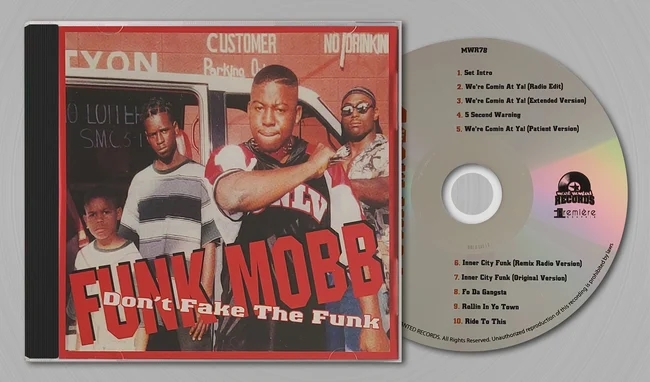 FUNK MOBB / DON'T FAKE THE FUNK "CD" (REISSUE)