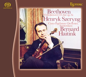 HENRYK SZERYNG / ヘンリク・シェリング / BEETHOVEN: VIOLIN CONCERTO / 2 ROMANCES (SACD) / ベートーヴェン: ヴァイオリン協奏曲 / 2つのロマンス (SACD)