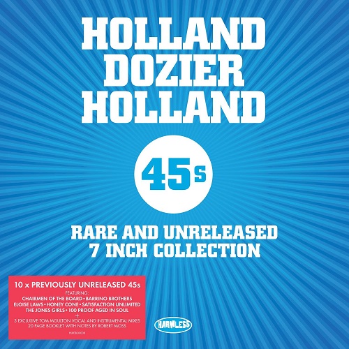 V.A.  (HOLLAND-DOZIER-HOLLAND) / HOLLAND, DOZIER, HOLLAND: RARE 45S VINYL BOX (7"x10)