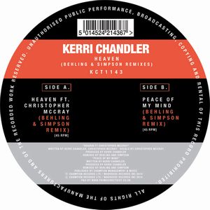 KERRI CHANDLER / ケリー・チャンドラー / HEAVEN