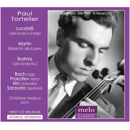 PAUL TORTELIER / ポール・トルトゥリエ / PARIS RECITAL 1953