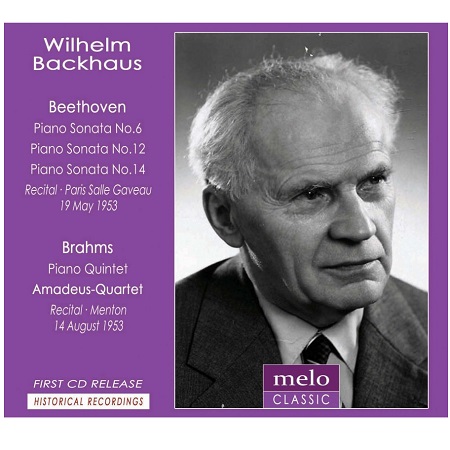 WILHELM BACKHAUS / ヴィルヘルム・バックハウス / BEETHOVEN: PIANO SONATAS NOS.6,12 & 14 / BRAHMS: PIANO QUINTET