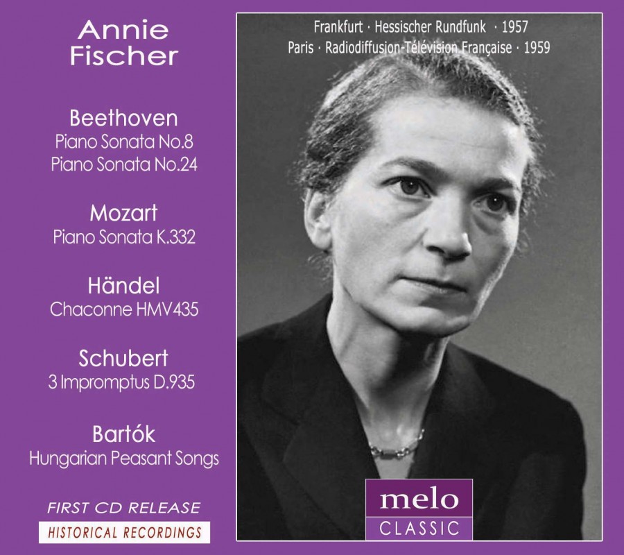 ANNIE FISCHER / アニー・フィッシャー / BEETHOVEN:PIANO SONATAS NOS.8&24/MOZART:PIANO SONATA /HANDL,SCHUBERT,BARTOK