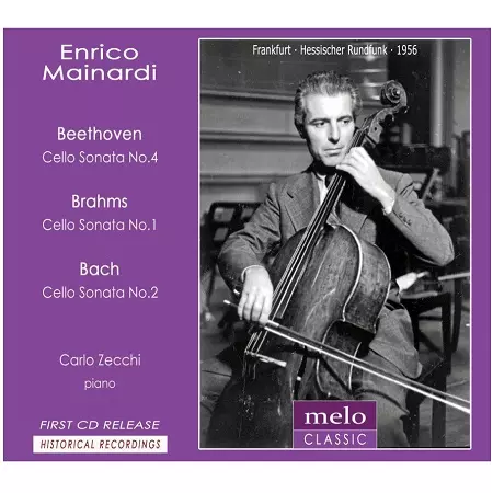 ENRICO MAINARDI / エンリコ・マイナルディ / BEETHOVEN:CELLO SONATA NO.4/BRAHMS:CELLO SONATA NO.1/BACH(GRUTZMACHER):CELLO SONATA NO.2