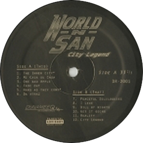 WORLD-N-SAN / CITY LEGEND "LP"