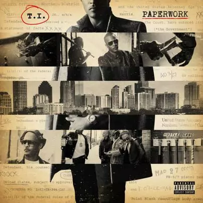 T.I. - PAPER TRAIL 2LP レコード　ジャケステッカー付き T.I. - PAPER TRAIL 2LP レコード ジャケステッカー付き レコード