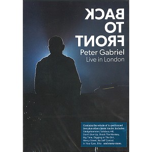PETER GABRIEL / ピーター・ガブリエル / BACK TO FRONT LIVE