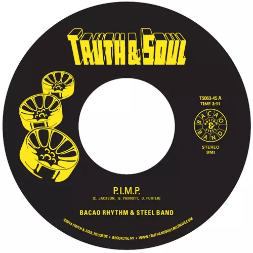 BACAO RHYTHM & STEEL BAND / バカオ・リズム・アンド・スチール・バンド / P.I.M.P. / LAVENTILLE ROAD MARCH (7")