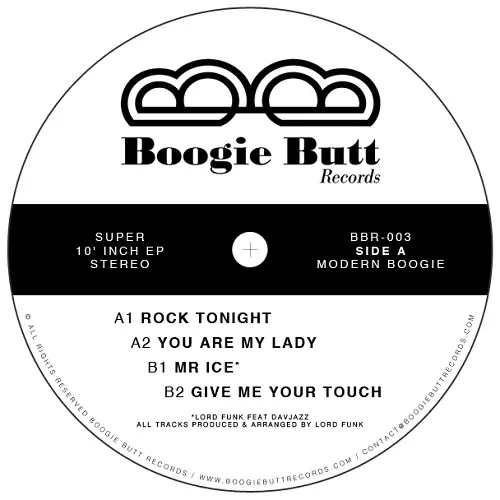 Modern Boogie 10インチEP BBR-003 Modern Boogie 10インチEP BBR-003