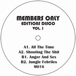 MEMBERS ONLY (JAMAL MOSS) / EDITIONS DISCO VOL.1