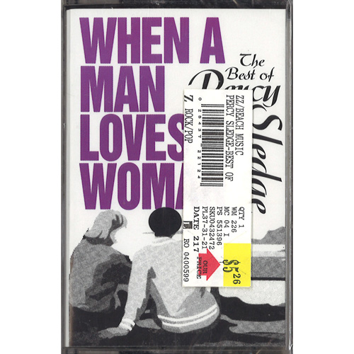 PERCY SLEDGE / パーシー・スレッジ / WHEN A MAN LOVES A WOMAN (THE BEST OF) (CASS)