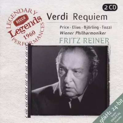 VERDI: REQUIEM/FRITZ REINER/フリッツ・ライナー/DECCA LEGENDS