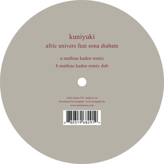KUNIYUKI / クニユキ / AFRIC UNIVERS (MATHIAS KADEN REMIX)