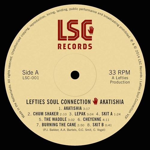 LEFTIES SOUL CONNECTION / レフティーズ・ソウル・コネクション / AKATHISIA EP (12")
